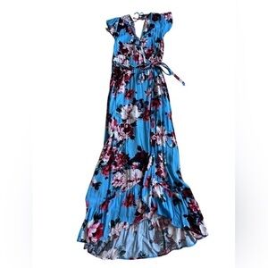 chinese dress ladies Band Of Gypsies Wrap Front Tea Dress Black Rose